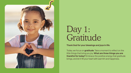 30 Days of Prayer Themes | Christian Devotional Slides | PDF & MP4 Download