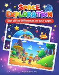 Space Exploration Spot the Difference Book | Kids Activity Puzzle (Digital Download)