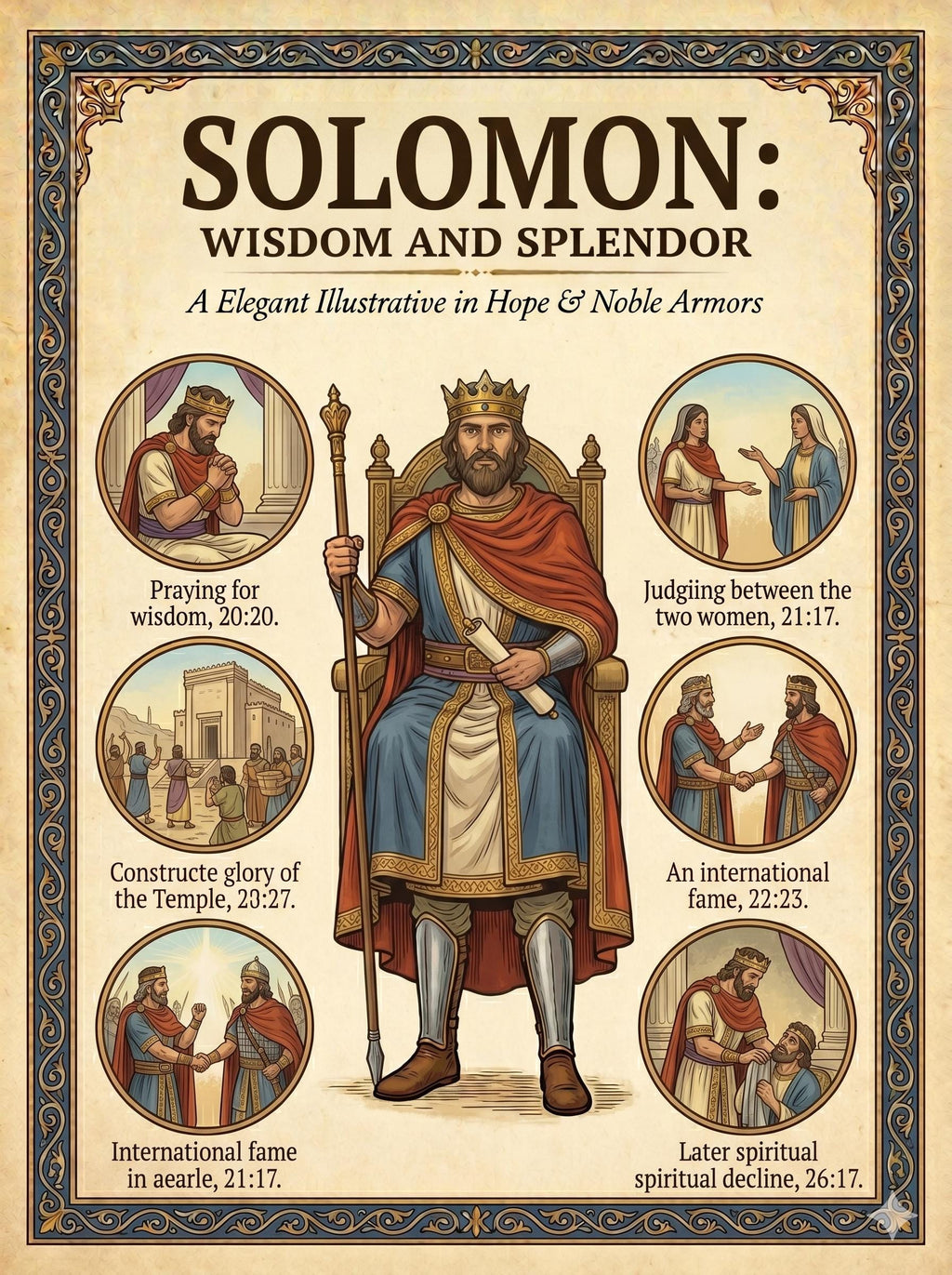 70 Bible characters Summaries, Accomplishments Strength, Weakness Made Mighty, Christian Wall Art (Digital Download)