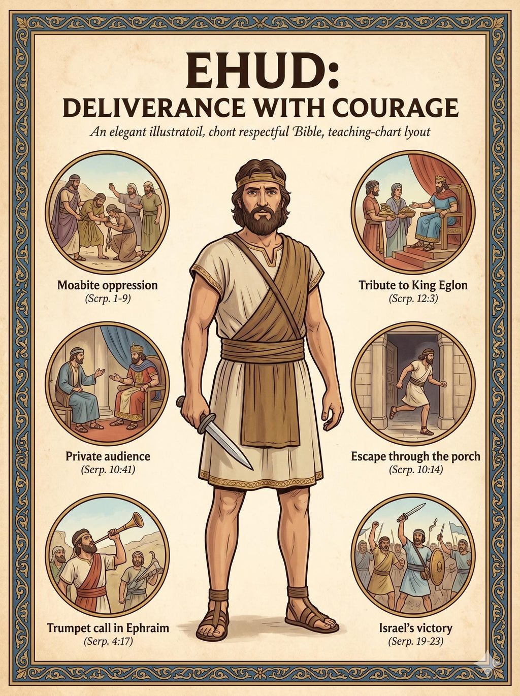 70 Bible characters Summaries, Accomplishments Strength, Weakness Made Mighty, Christian Wall Art (Digital Download)