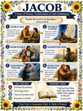 Jacob Story Bible Study Bundle, Poster, Lesson, Guide, worksheet, Quiz (PDF, PNG, MP4 Downloads)