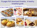 75 Easy Omelet Recipes Bundle – Healthy Breakfast Ideas (3 PDF Downloads)