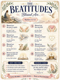 Beatitudes Bible Study Bundle, Poster, Guide, Worksheet (PDF, PNG, MP4 Downloads)