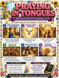 Praying in Tongues Bible Study Bundle | Holy Spirit Poster | Worksheet | Teacher Lesson | Study Guide | Bible Quiz | PDF, PNG & MP4
