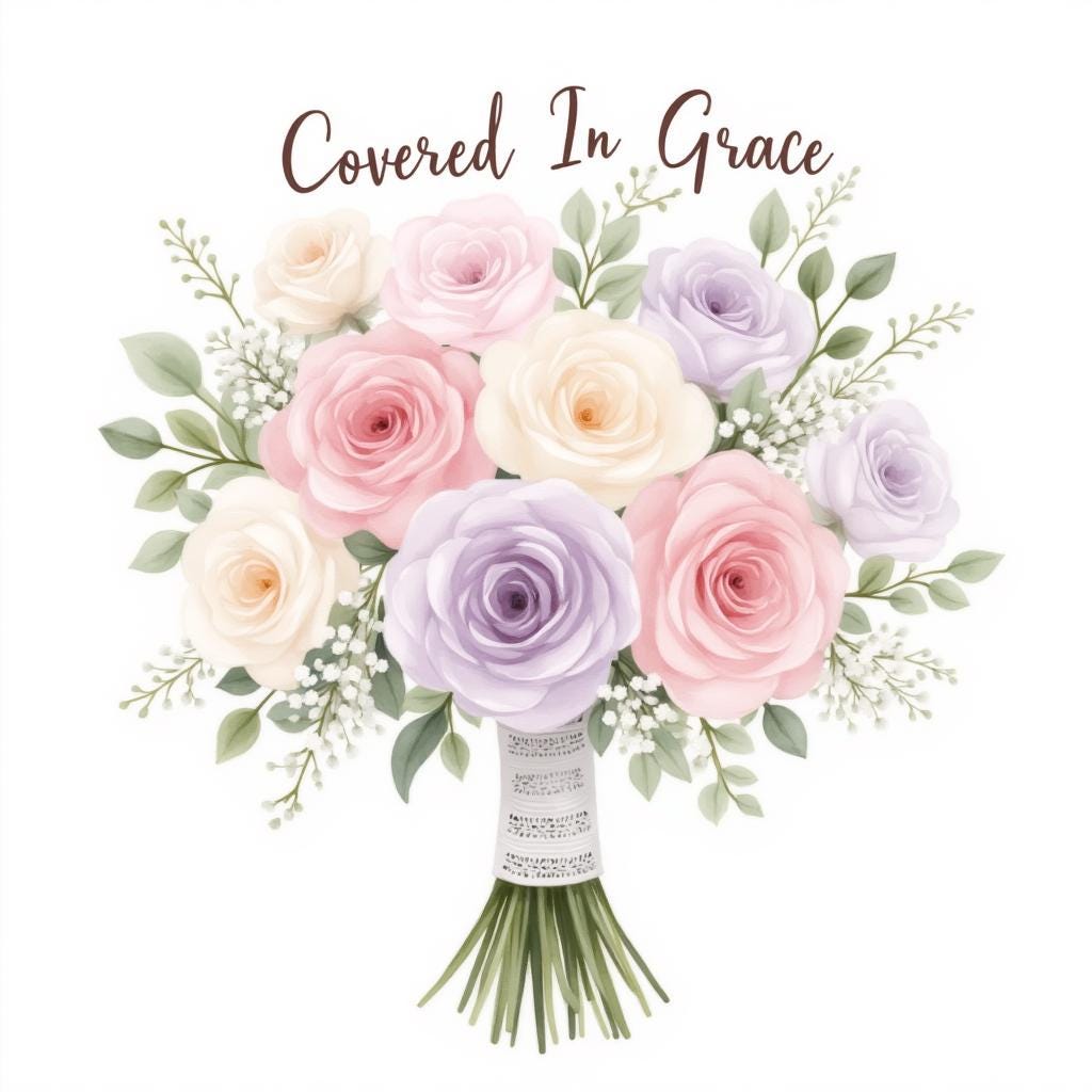 20 Bible Blessings Rose Flower Clipart Bundle, Christian Encouragement PNG, Scripture Floral Clipart, Faith Stickers,  Art