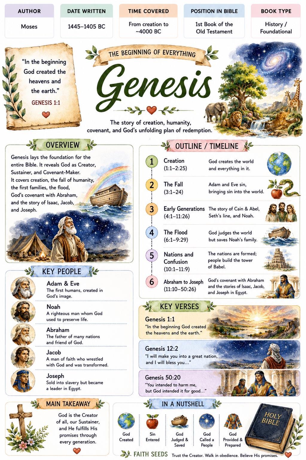 66 Books Bible Summary Bundle,  Old & New Testament Study Posters, Christian Printable Bible Overview, Scripture Study Guide (PDF AND PNG)