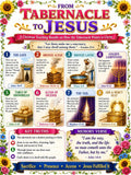From Tabernacle to Jesus Bible Study Bundle, Poster, Worksheet, Teacher Lesson Plan, Study Guide, Quiz, (PDF PNG MP4 Downloads)