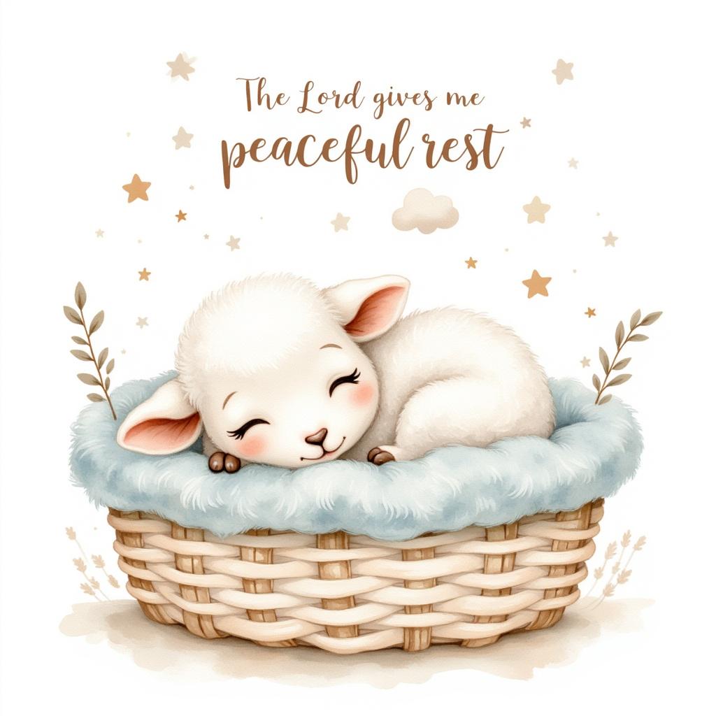 20 Little Lamb Nursery Grace PNG Bundle, Christian Baby Lamb Clipart, Bible Declaration Nursery Art, Baby Shower Digital Download