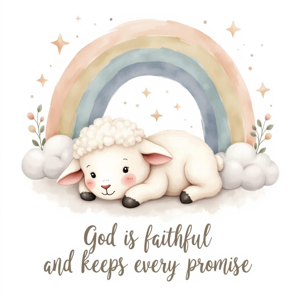 20 Little Lamb Nursery Grace PNG Bundle, Christian Baby Lamb Clipart, Bible Declaration Nursery Art, Baby Shower Digital Download