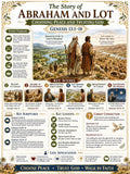 Abraham and Lot Bible Study Bundle, Christian Printable Poster, Worksheet, Teacher Lesson, Study Guide, Quiz, (PDF PNG MP4 Downloads)